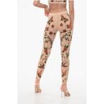 Колготки Tattoo Patterned Mesh Collant Dsquared2, мультиколор - фото 2