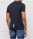 Футболка regular fit Ea7, темно-синий - фото 4