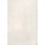 Ковер Loni Solid Shag Area Rug nuLOOM, 183 см, белый - фото 2