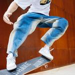 Джинсы унисекс MIND ERROR, синий - фото 5