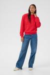 Толстовка Kaffe KAlea, красный - фото 2