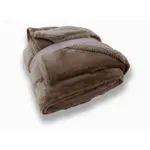 Плед для дома HARI из норковой шерсти Wirth, Cognac - фото 3