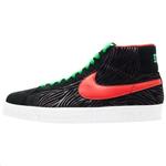 Кроссовки Nike Blazer Skateboarding Shoes Men Mid-top, черный - фото