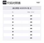 Женские ботинки на каблуке 4,5 см AGSDON, черный - фото 2