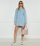 Сумка Armani Exchange с металлическими элементами, бежевый - фото 3