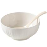 Парные серьги чаша KAWASIMAYA, белый - фото