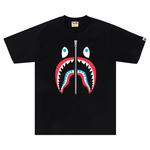 Футболка BAPE Colors Shark, черная - фото