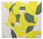 Подушка Sia Decobezug Fresh, 51x1x1 см, желтый - фото