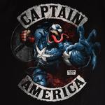 Капитан Америка - футболка Venomized черная - фото 4