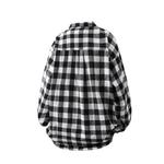 Футболка унисекс BRUMAIRE, красная клетка - фото 2