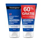 Набор кремов для рук быстрого впитывания 2 шт Neutrogena - фото