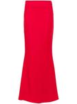 STYLAND юбка-карандаш макси, красный - фото
