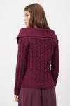Кардиган Medicine, бордовый - фото 3