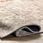 Ковер Kesia Vintage Bordered Area Rug nuLOOM, 122x183 см, персиковый - фото 4