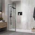 Полка для душа Luxebath, черный - фото 3