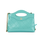 Кожаная сумка через плечо CHANEL, basic set (bag+dust bag) - фото