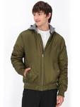 Мужская куртка оливкового цвета MO - фото 3