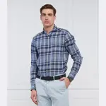 Рубашка узкого кроя Stenströms, синий - фото 2