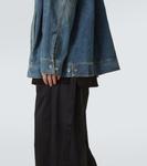 Джинсовая куртка Jumbo Worker Rick Owens, Washed  Indigo - фото 7