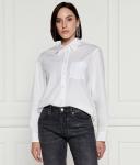 Рубашка женская Pinko с карманом, белый - фото 3