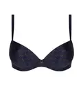 Бюстгальтер с чашечками и косточками Antigel, темно-синий - фото