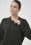 Платье Kaffe Jumper dress, Dark Grey Melange/Dark Grey - фото 4