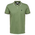 Поло Selected New Season, зеленый - фото 3