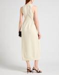 Платье миди Jil Sander, айвори - фото 4