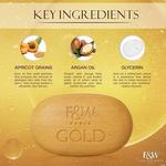 Отшелушивающее аргановое мыло Gold Fair & White - фото 2