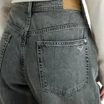 Женские джинсы Milla Wide Leg Regular Mid Roxy, серый - фото 6
