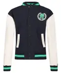 Университетский Бомбер Relaxed fit Tommy Hilfiger, синий - фото
