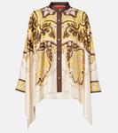 Шелковая рубашка Spells Placée La DoubleJ, Spells Placee - фото