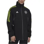 Куртка Adidas Originals Manchester United Condivo 22 Rain, черный - фото 4
