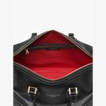 Сумка для боулинга Hudson из кожи Aspinal Of London, черный - фото 4