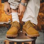 Мужские ботинки Martin желтый Bellum Han - фото 8