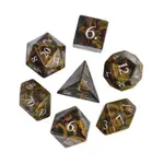 Набор Poly — камуфляж с серебром, Dice Sets - Gemstone (Foam Brain Games) - фото