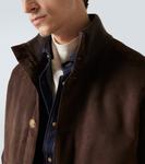 Замшевый блузон Brunello Cucinelli, Cyu72 - фото 6