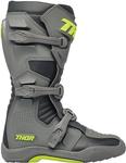 Мотоциклетные ботинки Thor blitz xr mx, Grey/Yellow - фото 2