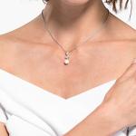 Swarovski Серебряное колье "Идеальное сочетание" для женщин - фото 4