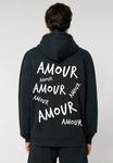 Толстовка на молнии AMOUR3 BACK PRINT Mira Paris, черный - фото