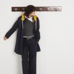 Кашемировое поло MIU MIU, сланцево-серый - фото 2