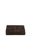 MANGO Клатч 'Min Paulo' в цвете Chocolate - фото