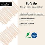 Подводка для глаз Kohl телесного бежевого цвета, 1 шт., Gosh - фото 2