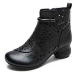 Ботильоны женские Yao Qia, бежевый - фото 6