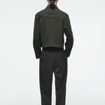 COS Женская куртка хаки, Khaki Green - фото 3