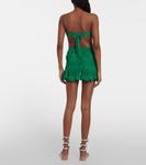 Треугольный топ крючком Anna Kosturova, Bright Green - фото 3