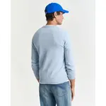 Свитер Gant 8030562 v neck, синий - фото 2