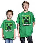 Футболка Minecraft Kids - Creeper Face, зеленый - фото 3