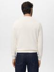 Свитер с круглым вырезом Mango, Natural White - фото 4