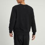 Рубашка adidas Essentials French Terry Big Logo Sweatshirt 'Black', черный - фото 3